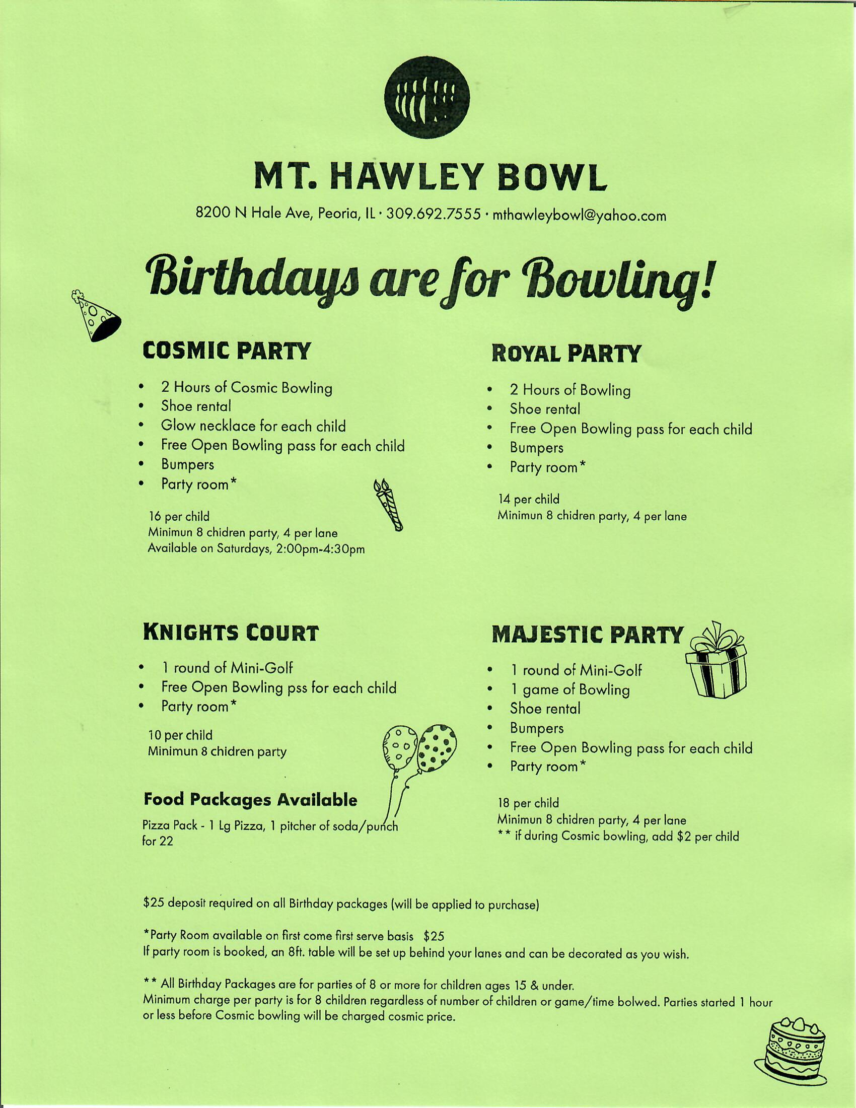 Birthday Flyer